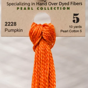 Pearl Cotton 5 - 2228 Pumpkin