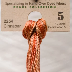 Pearl Cotton 5 - 2254 Cinnabar